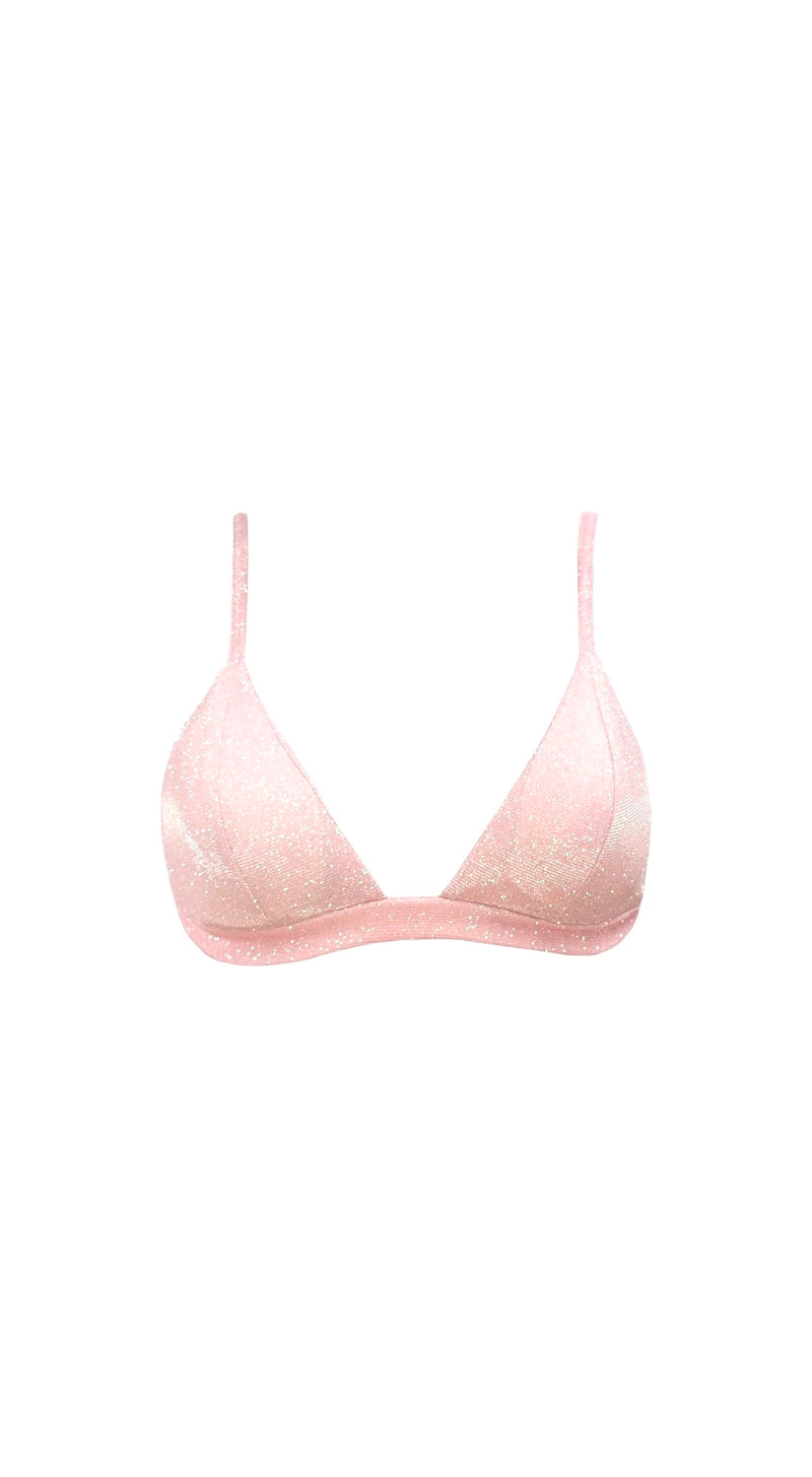 Pink Gia Triangle Bra