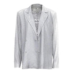 Silver Gia Oversized Blazer